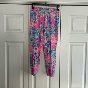 Lily Pulitzer Girls Pull on Pants Size L (8-10)